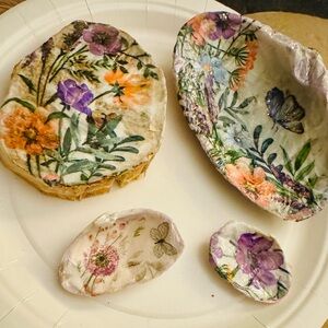 Floral Decorative decoupage  Set